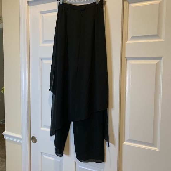 Vintage Jefferey & Dara Evenings skirted Pants, Size 10 - Picture 9 of 13